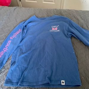 Girls Simply Southern Long sleeve shirt